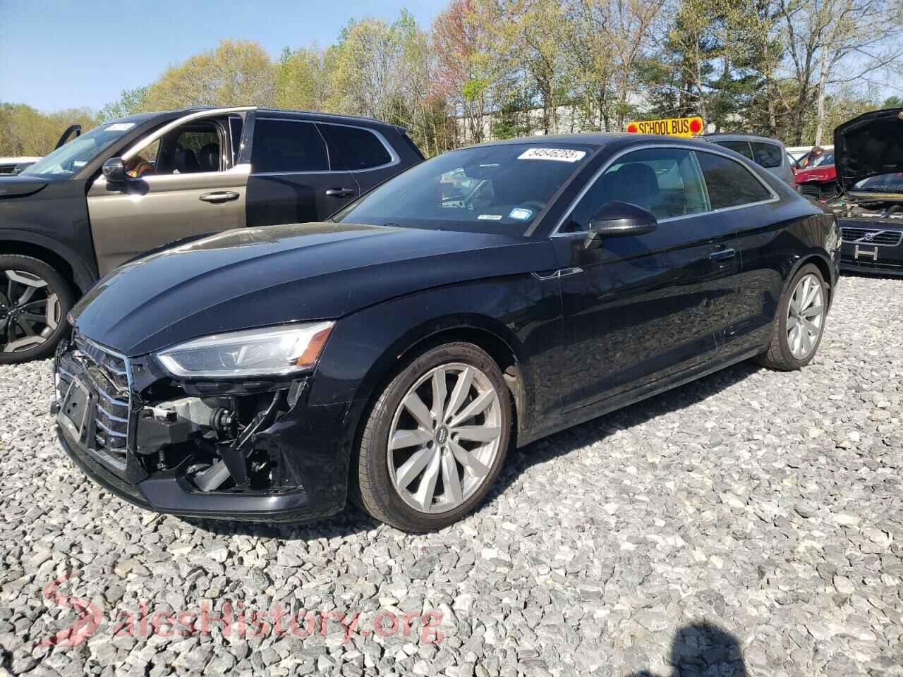 2018 AUDI A5 — VIN WAUPNAF54JA087693