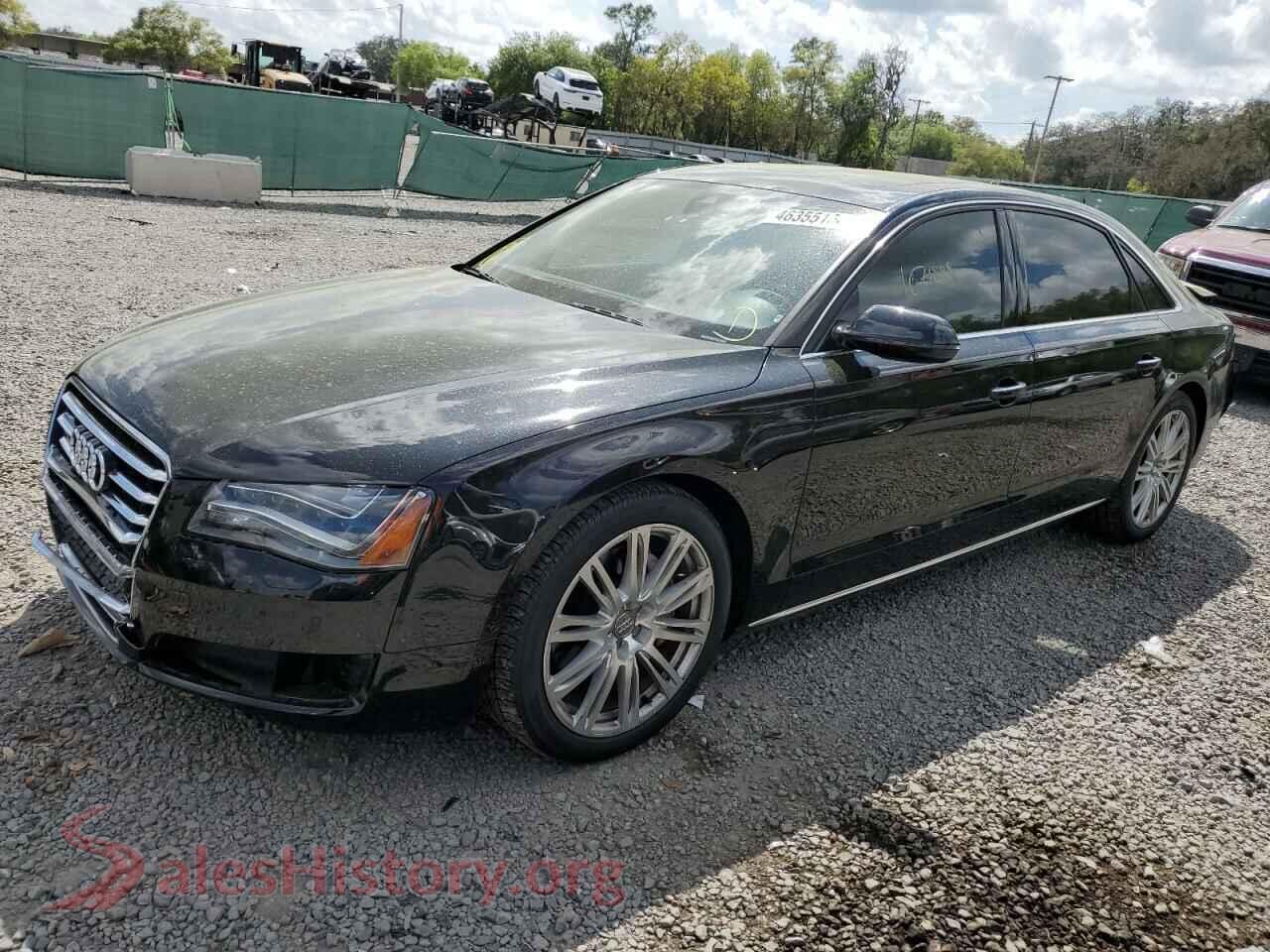 2014 AUDI A8 — VIN WAURGAFD0EN006147