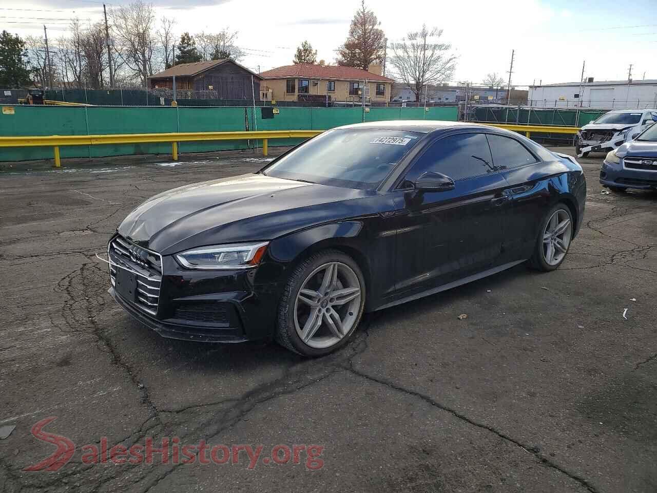 2018 AUDI A5 — VIN WAUTNAF59JA000613