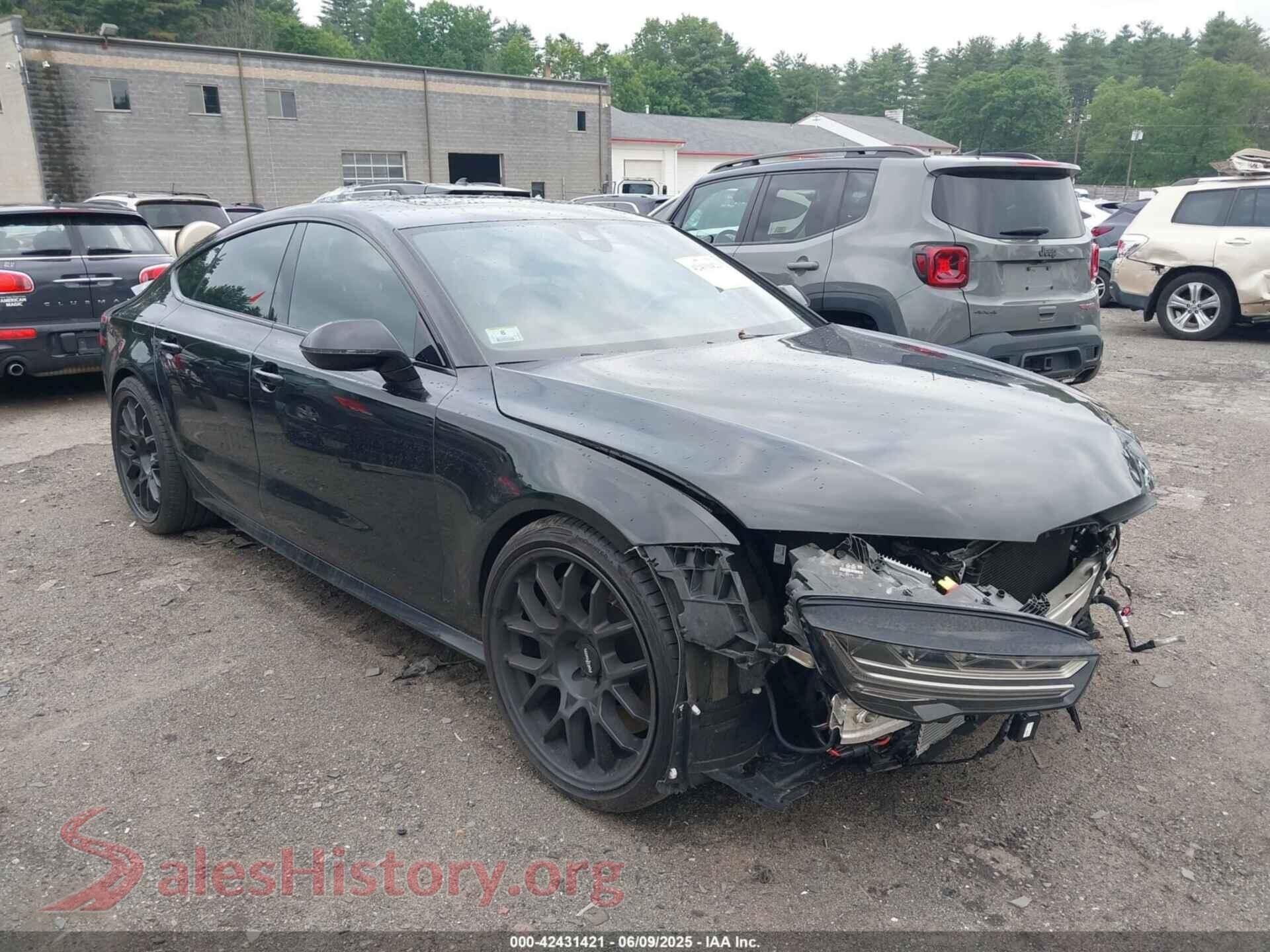 2016 AUDI S7 — VIN WAUW2AFC8GN010362