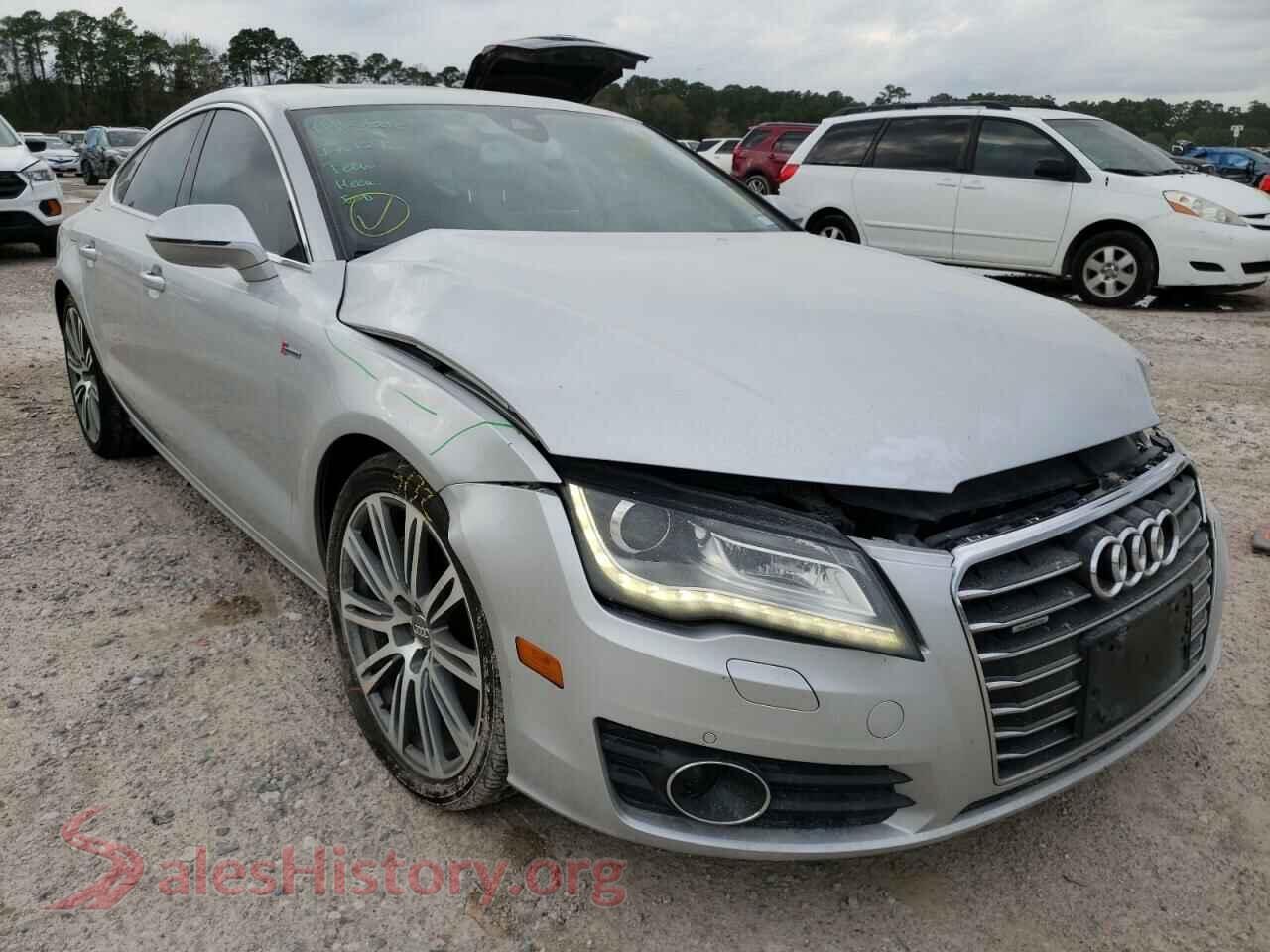 2013 AUDI A7 — VIN WAUYGAFC8DN039124
