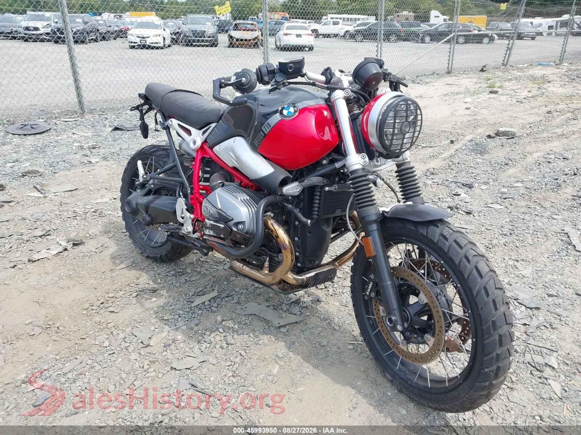 2022 BMW R NINE T — VIN WB10L7305N6F79163