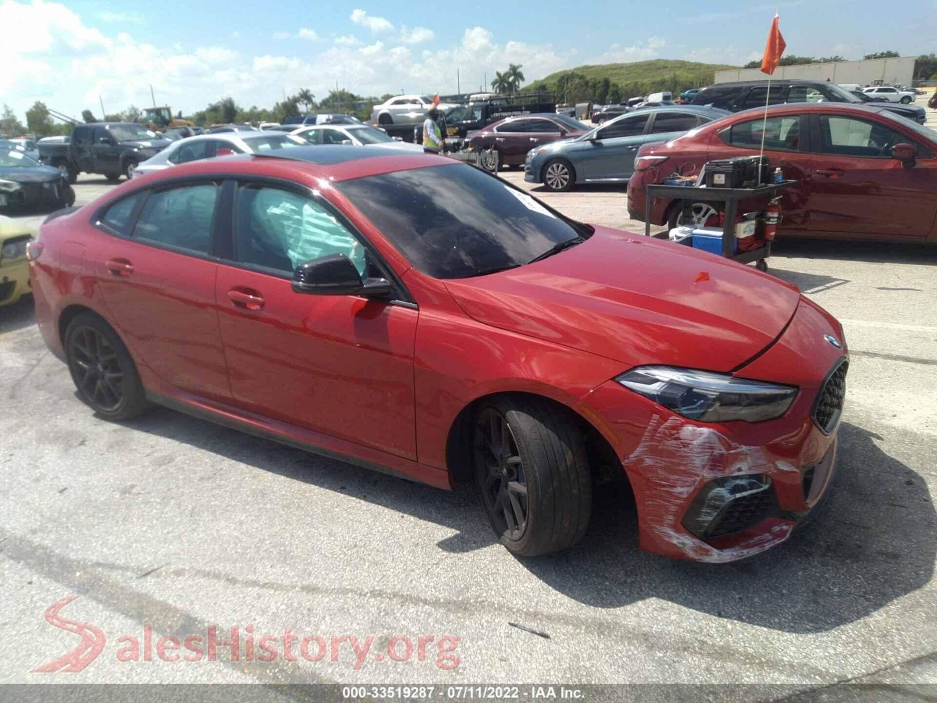 2020 BMW 2 SERIES — VIN WBA13AL01L7G10417