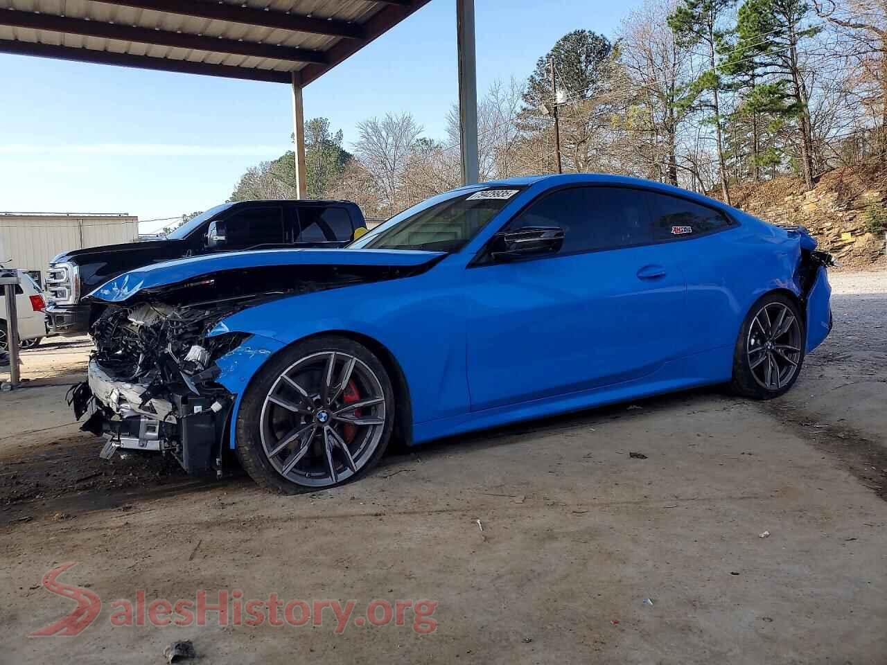 2021 BMW M4 — VIN WBA13AR05MCG55313