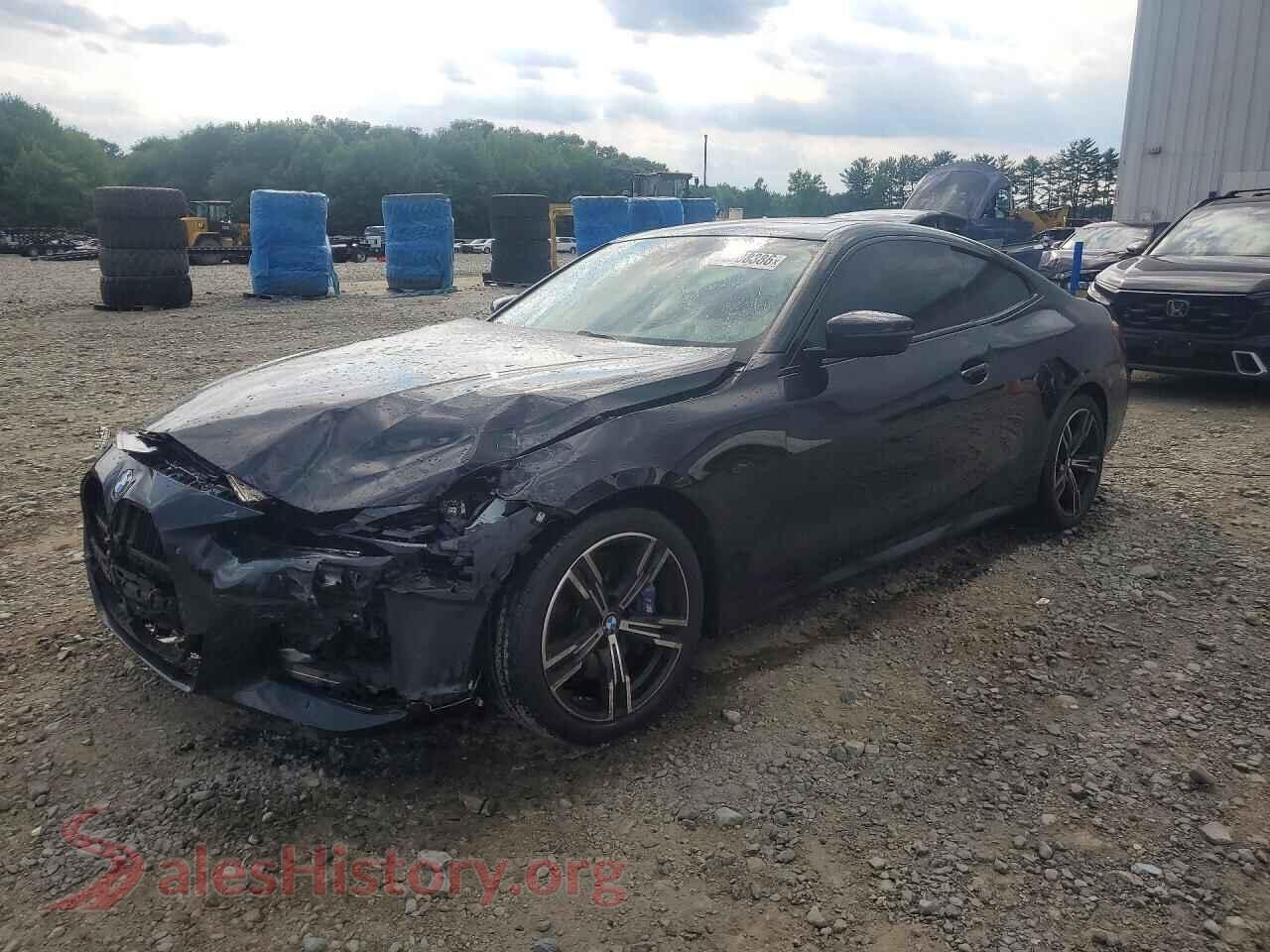2022 BMW M4 — VIN WBA13AR06NCK00324