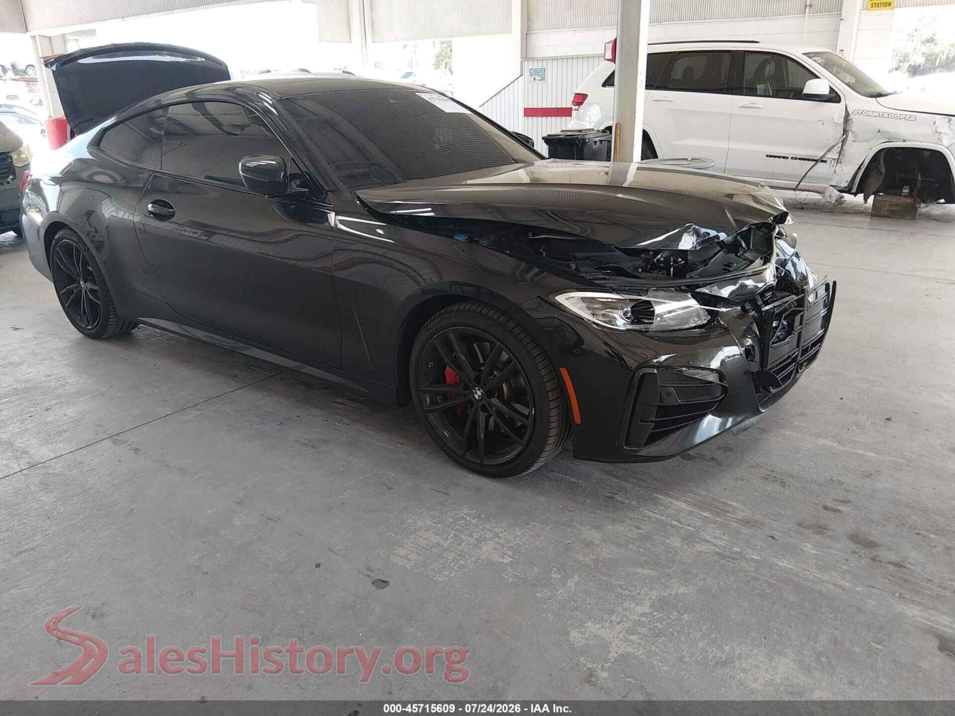 2021 BMW M440I — VIN WBA13AR08MCH02219