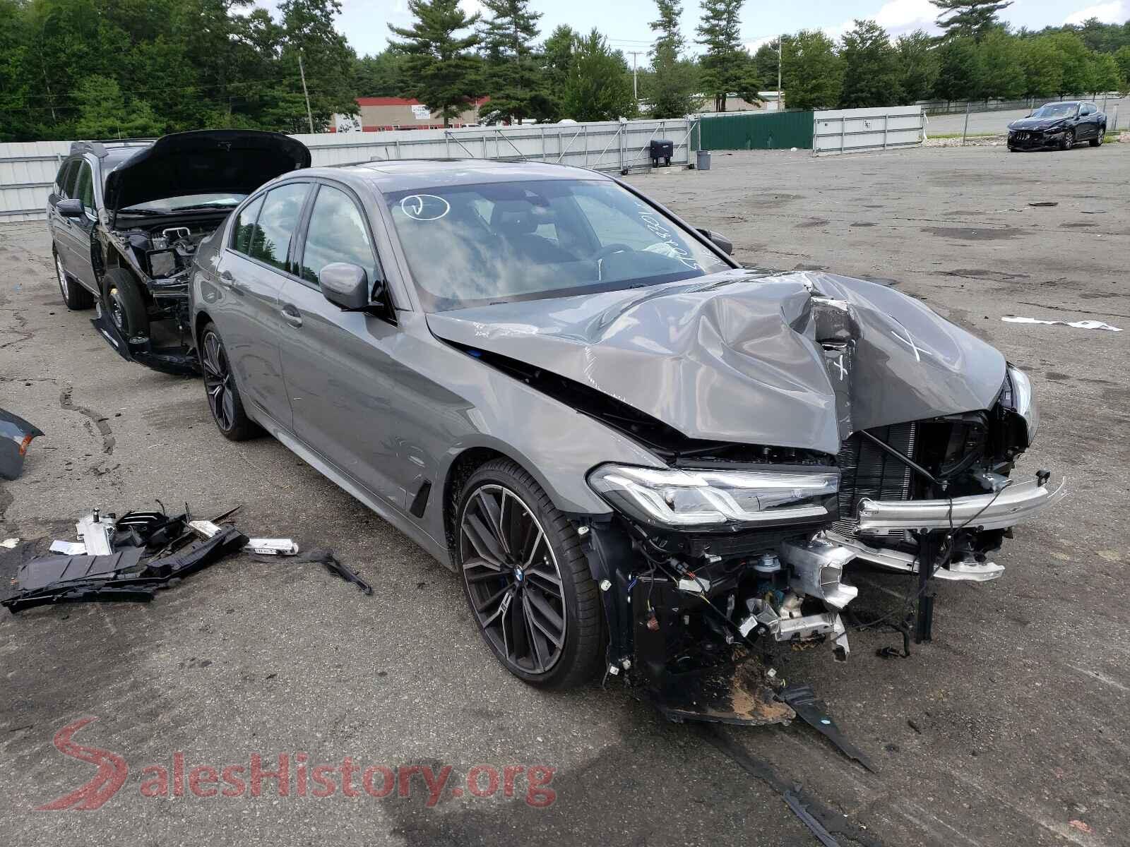 2021 BMW 5 SERIES — VIN WBA13BJ04MWX30662