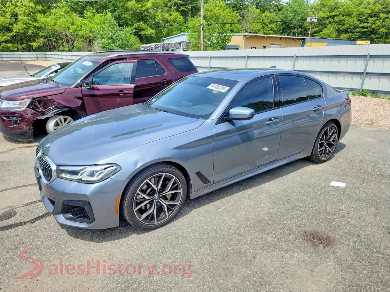 2022 BMW 5 SERIES — VIN WBA13BJ09NWX40783
