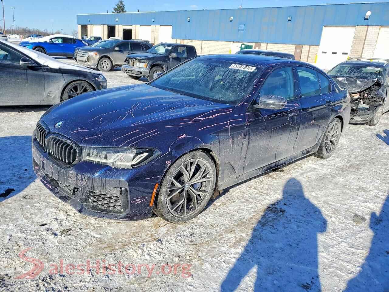 2022 BMW M5 — VIN WBA13BK07NCK97744