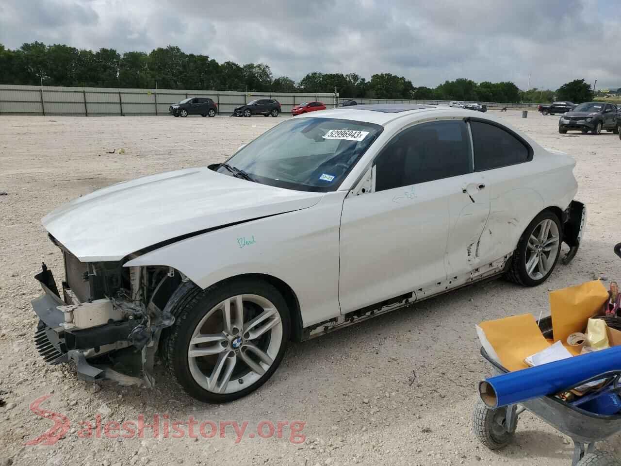 2015 BMW 2 SERIES — VIN WBA1F9C55FVW98371