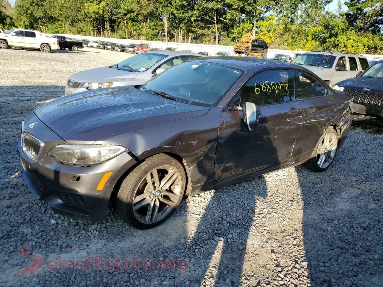 2016 BMW 2 SERIES — VIN WBA1G9C55GV598656