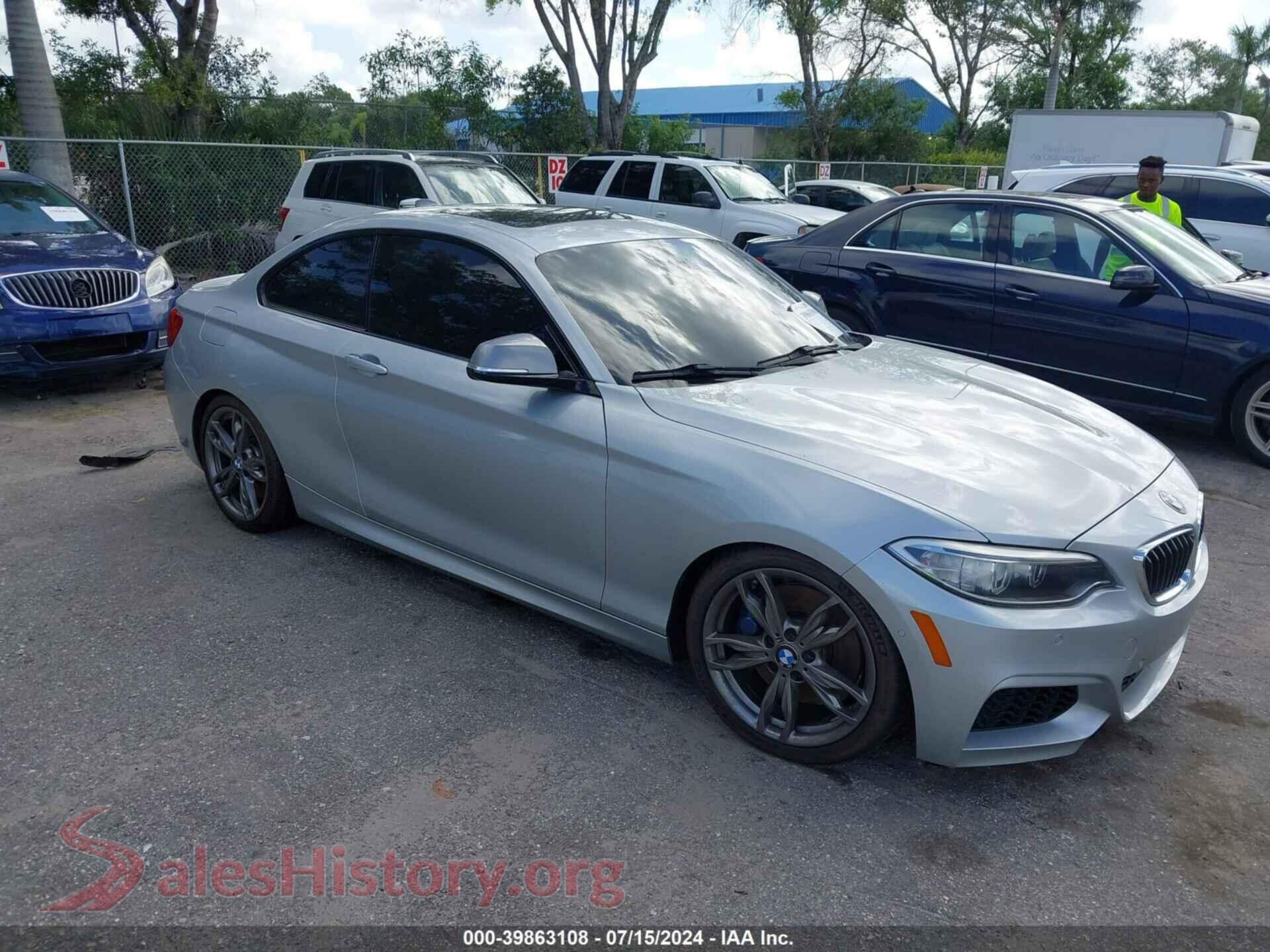 2015 BMW M235 — VIN WBA1J7C59FV359020