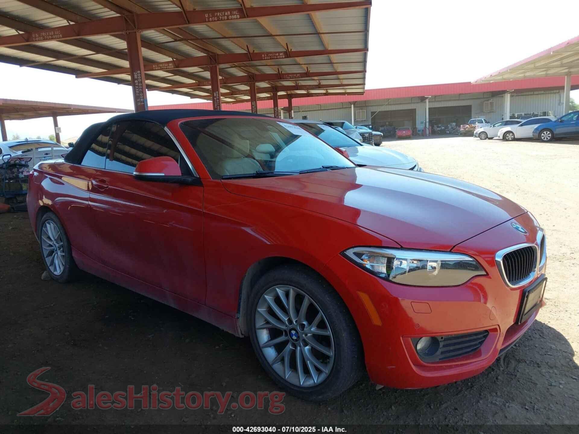 2015 BMW 228I — VIN WBA1K5C5XFV473819