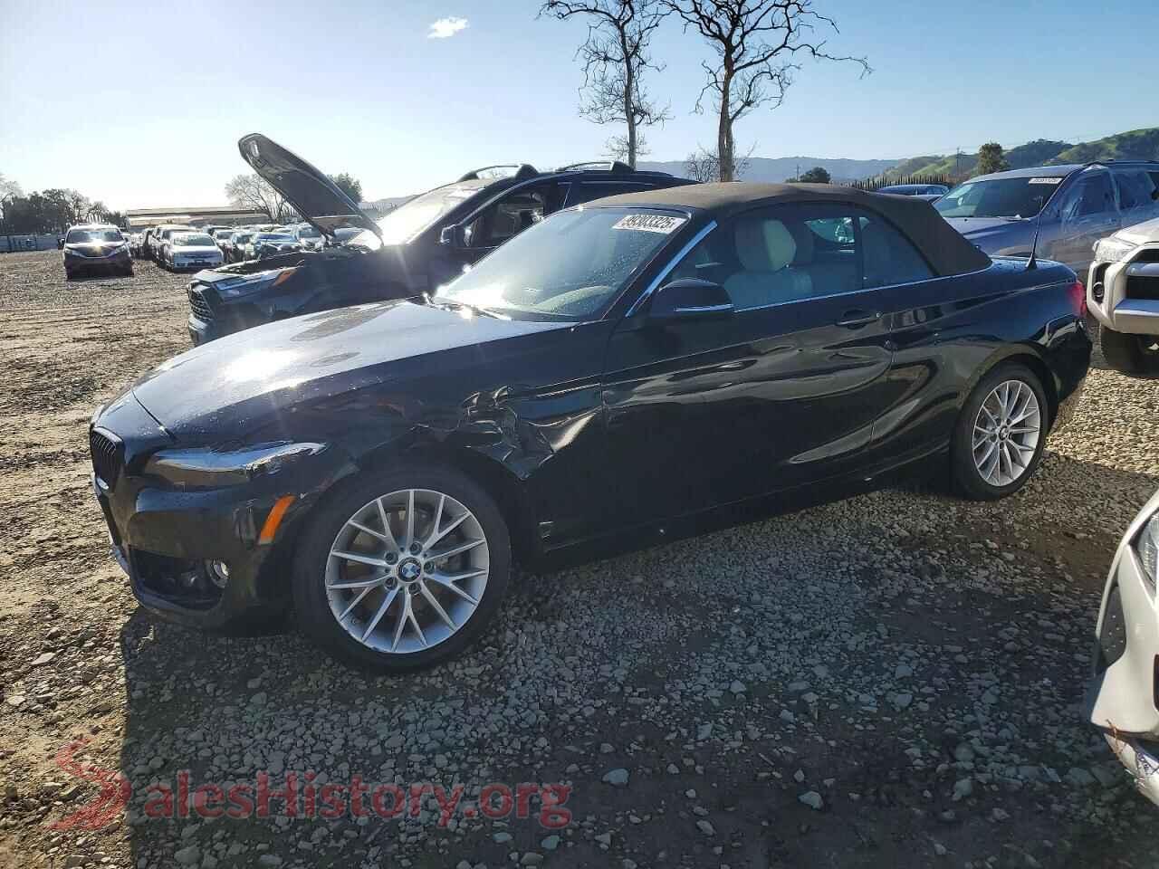 2016 BMW 2 SERIES — VIN WBA1K9C5XGV322729