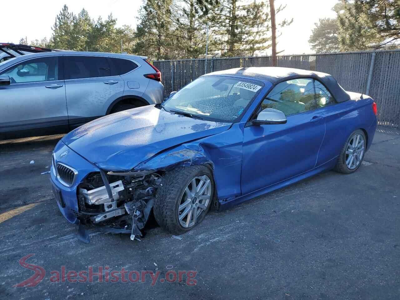 2016 BMW M2 — VIN WBA1M1C53GV578545