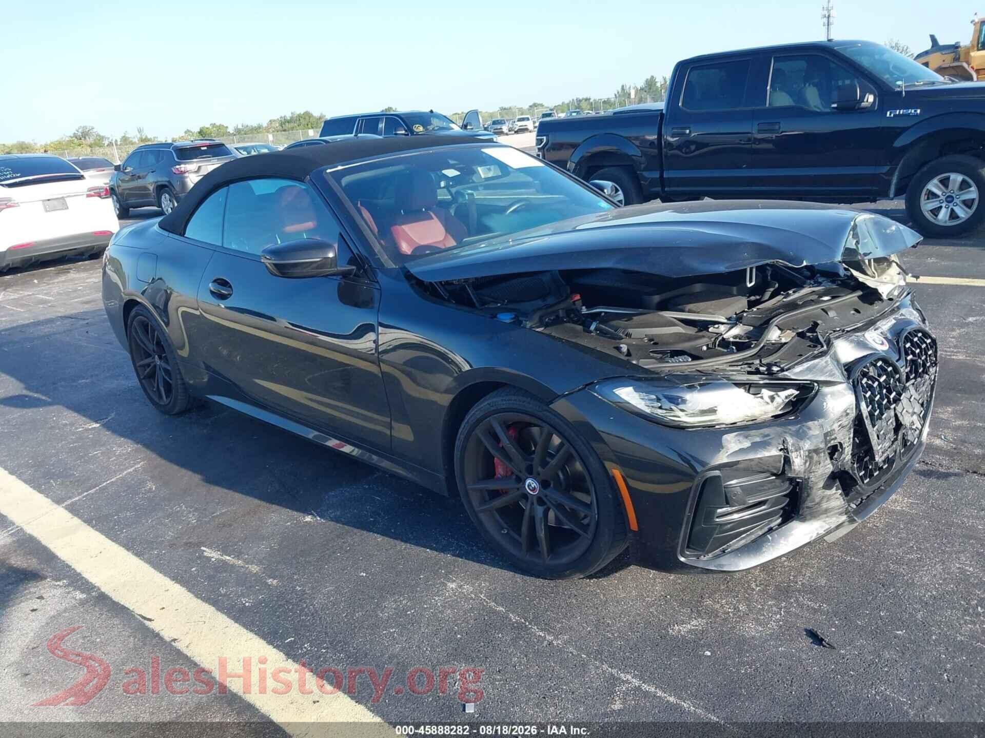 2022 BMW 430I — VIN WBA23AT05NCK34770