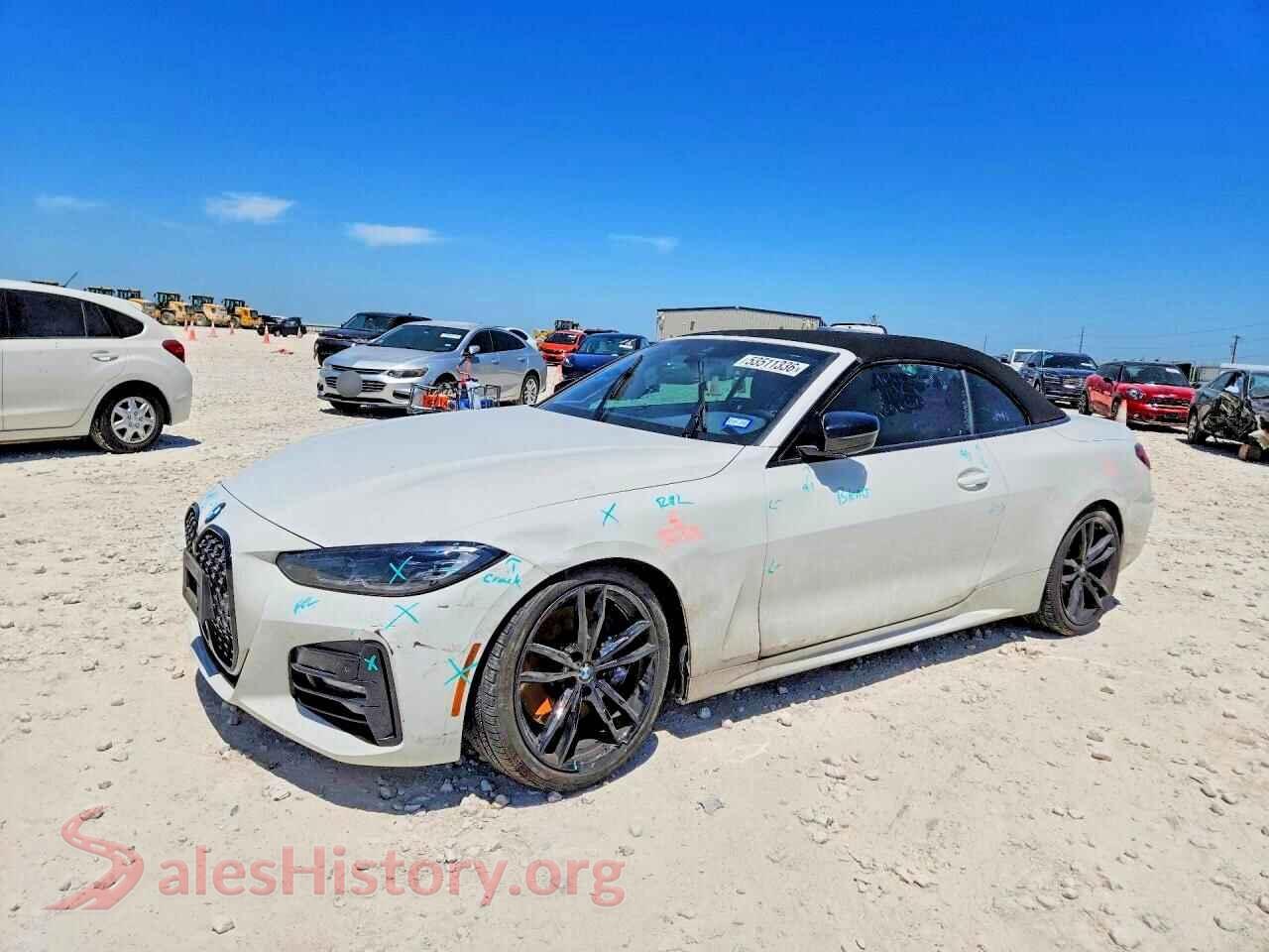 2022 BMW 4 SERIES — VIN WBA23AT09NCK47022