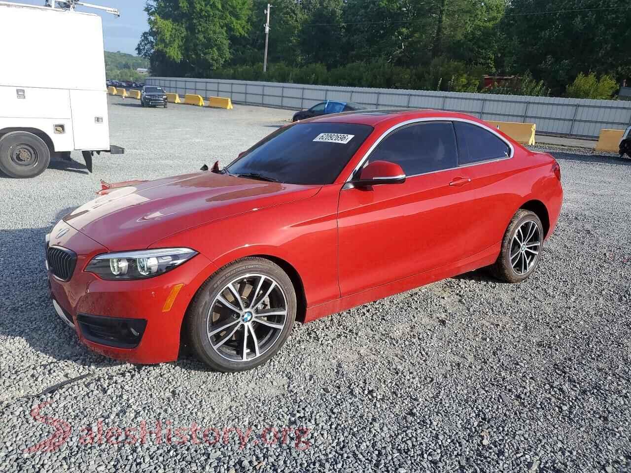 2020 BMW 2 SERIES — VIN WBA2J1C08L7F74350