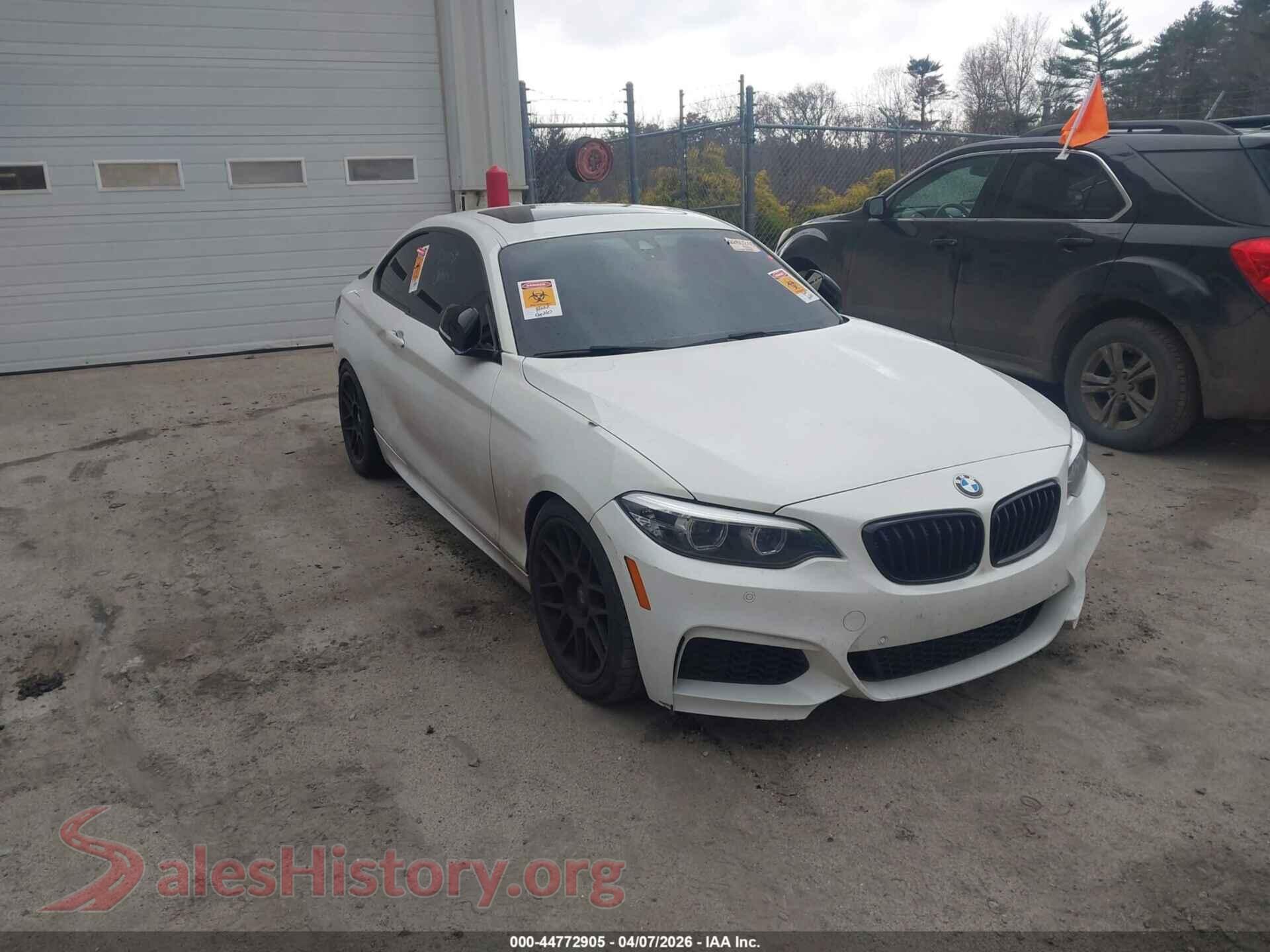 2021 BMW M240I — VIN WBA2J5C06M7H41572