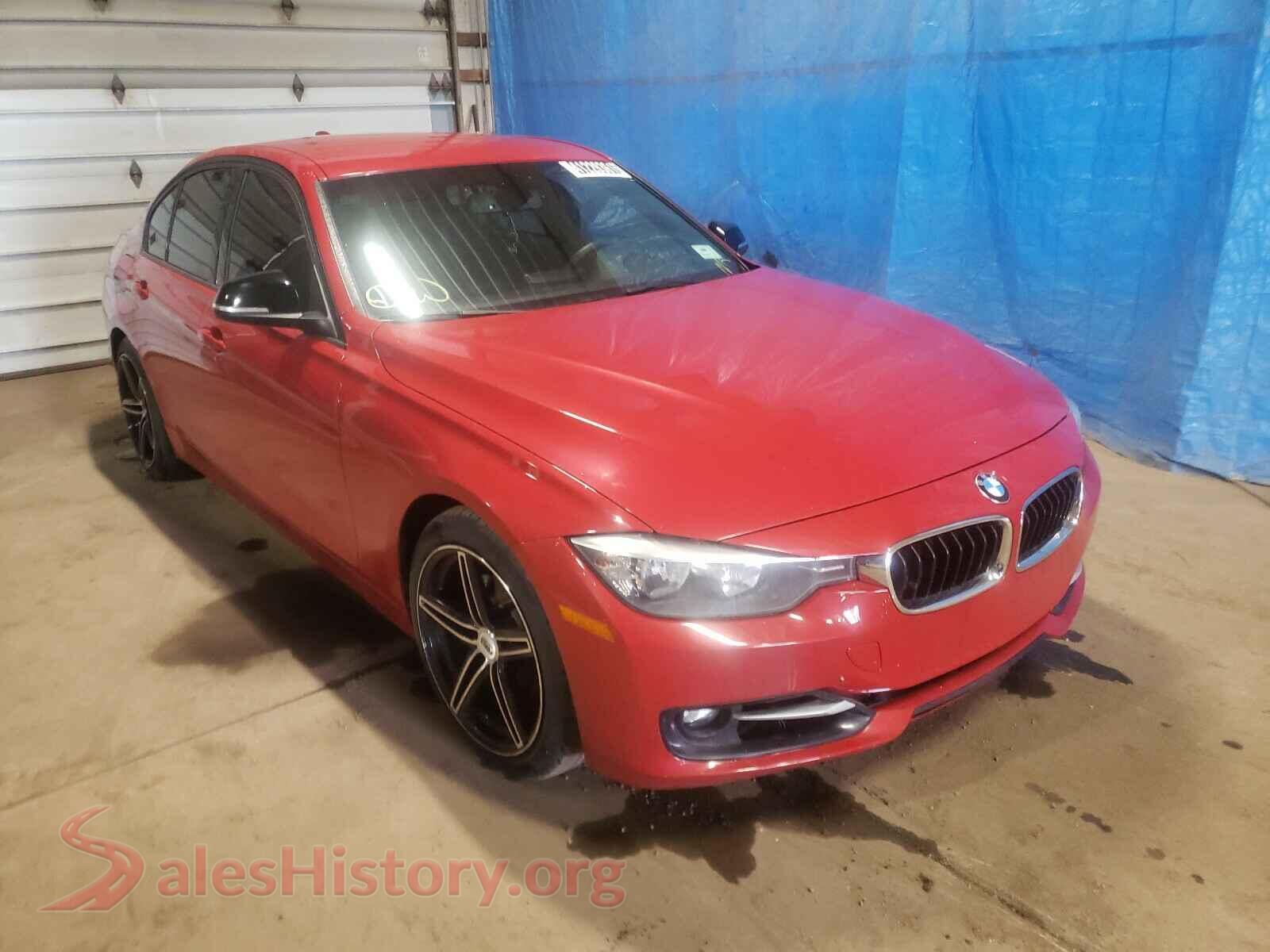 2013 BMW 3 SERIES — VIN WBA3A5C50DF356723