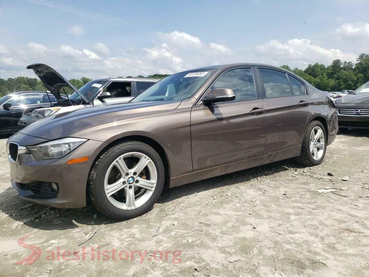2014 BMW 3 SERIES — VIN WBA3A5C50EP600964