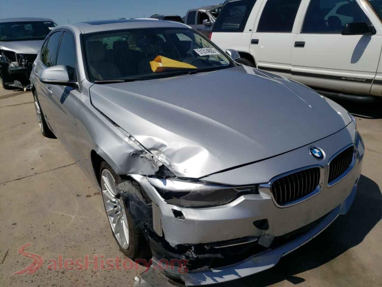 2012 BMW 3 SERIES — VIN WBA3A5C51CF258959