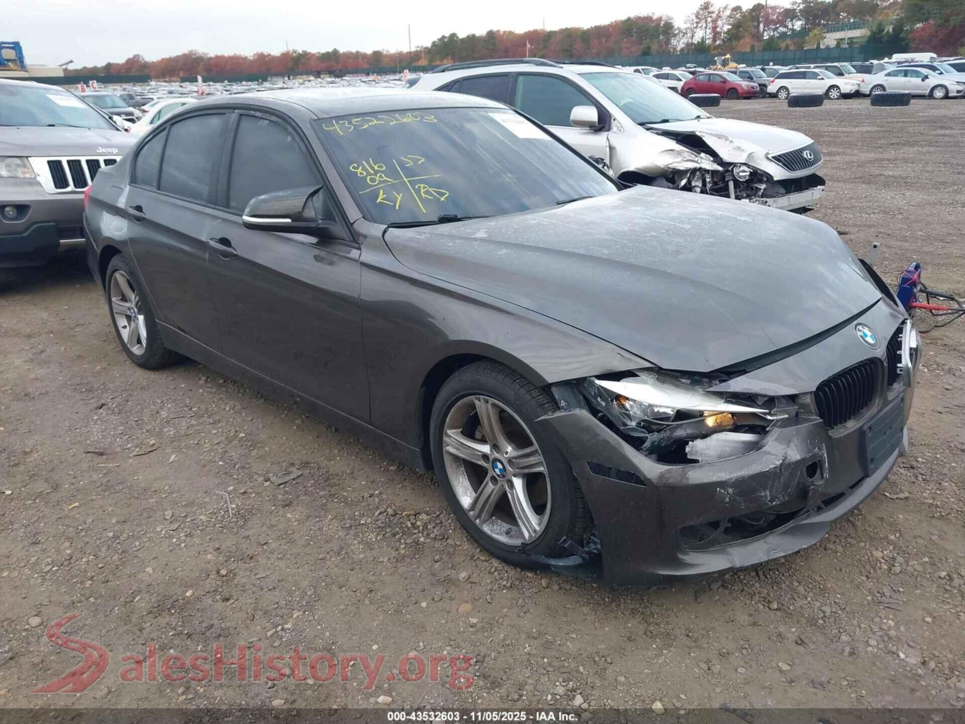 2013 BMW 328I — VIN WBA3A5C51DF604090
