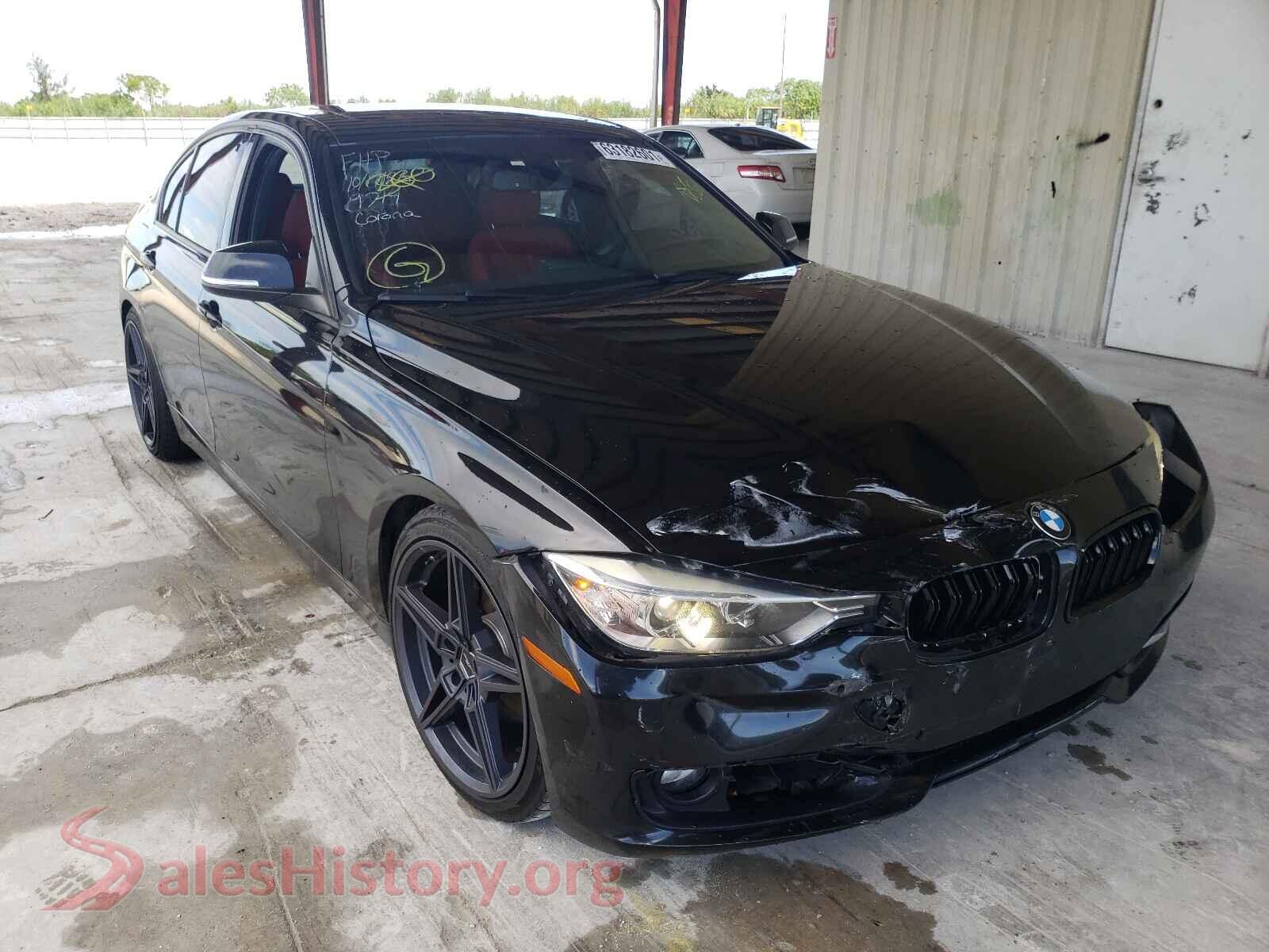 2015 BMW 3 SERIES — VIN WBA3A5C51FF609714
