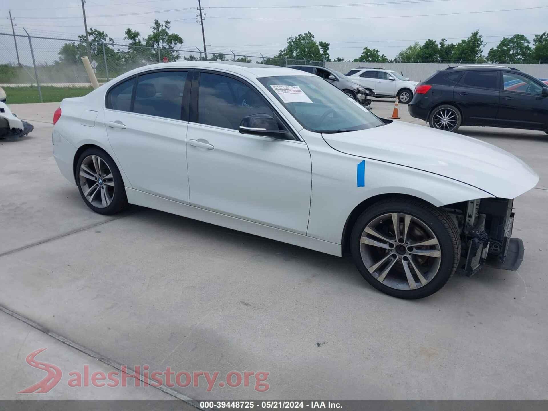 2015 BMW 328I — VIN WBA3A5C51FP603955