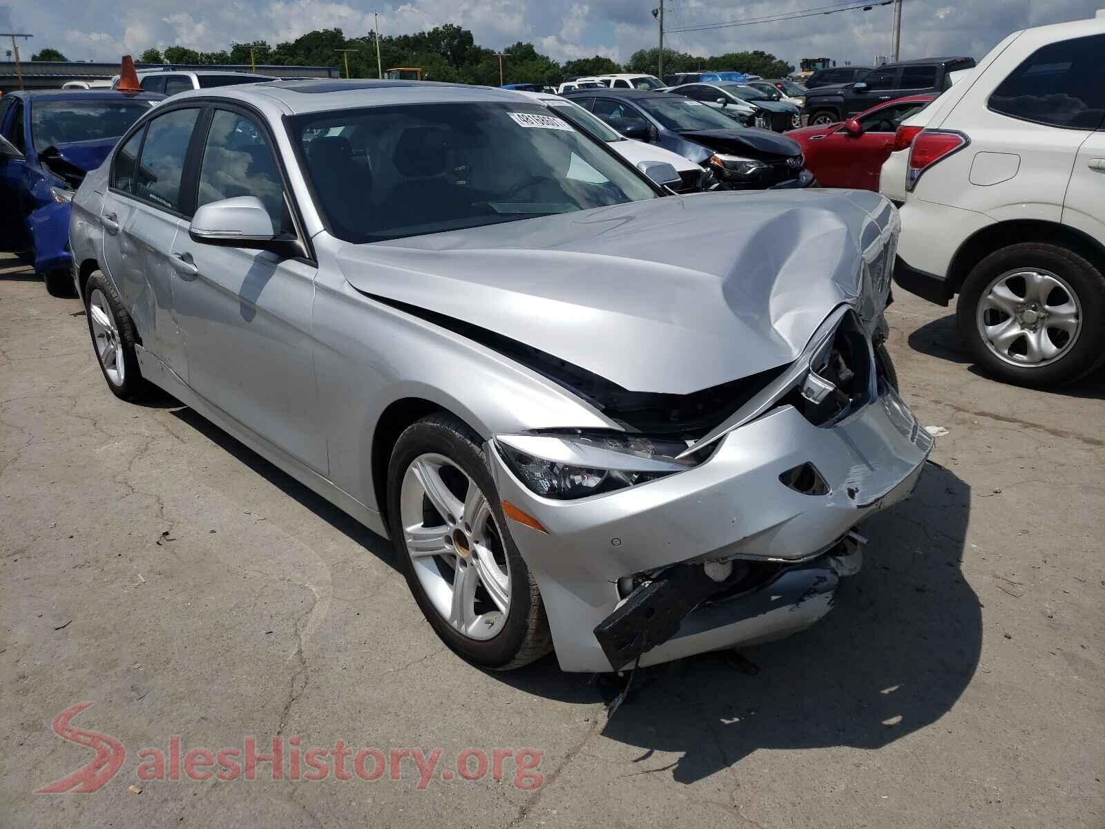 2013 BMW 3 SERIES — VIN WBA3A5C52DF353631