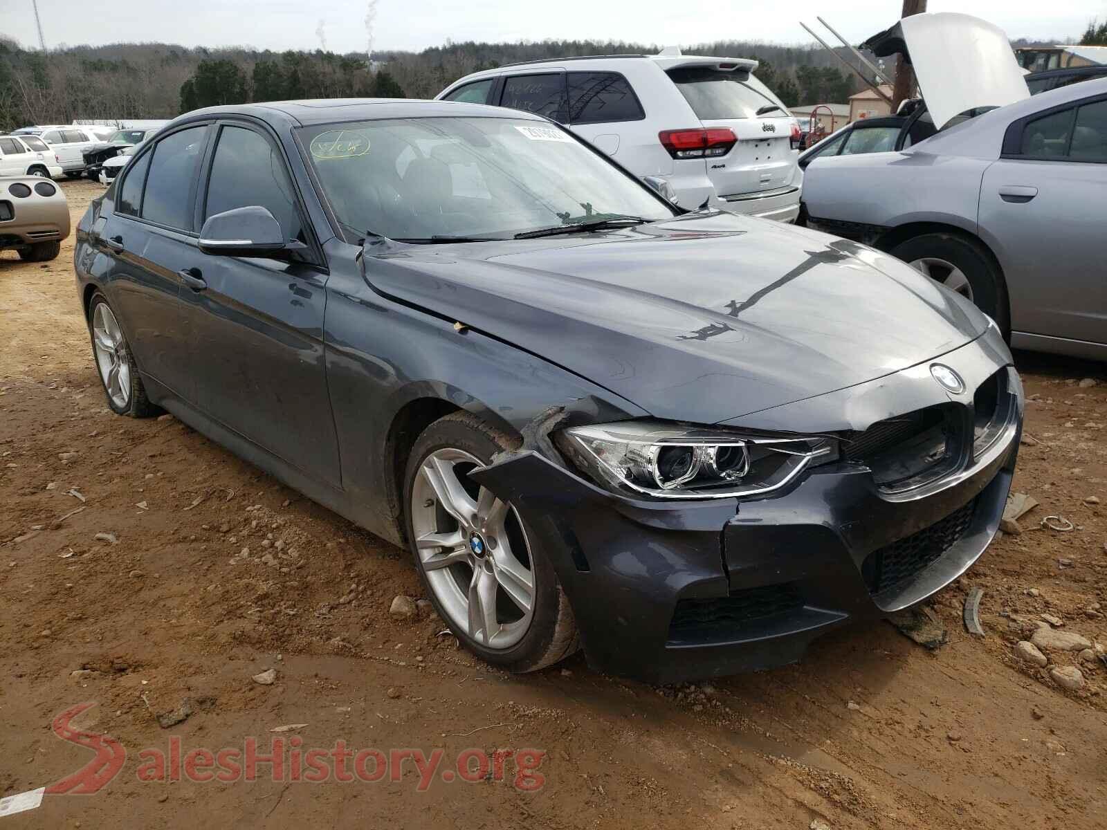 2013 BMW 3 SERIES — VIN WBA3A5C52DF355749