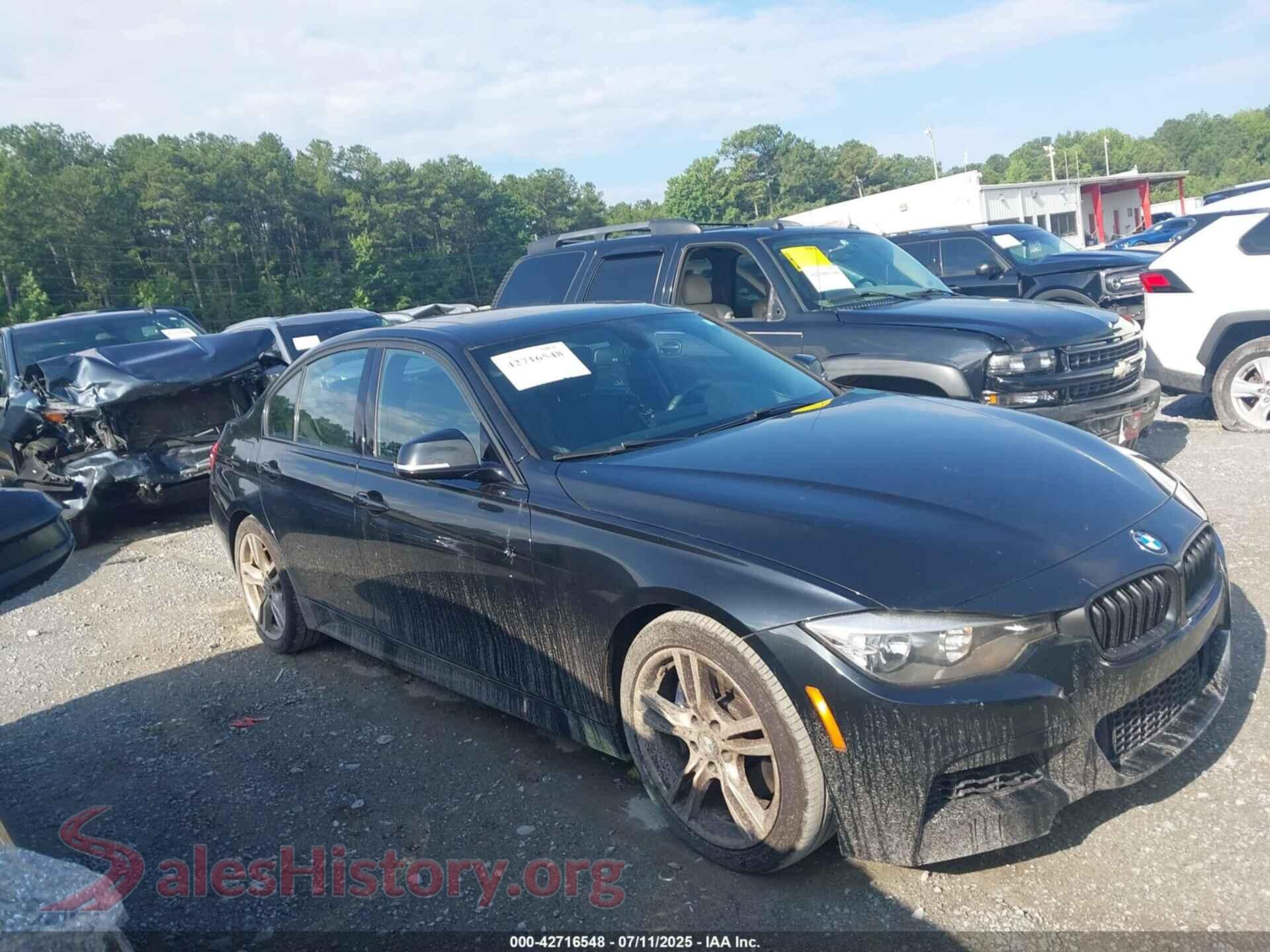 2014 BMW 328I — VIN WBA3A5C53EJ464607