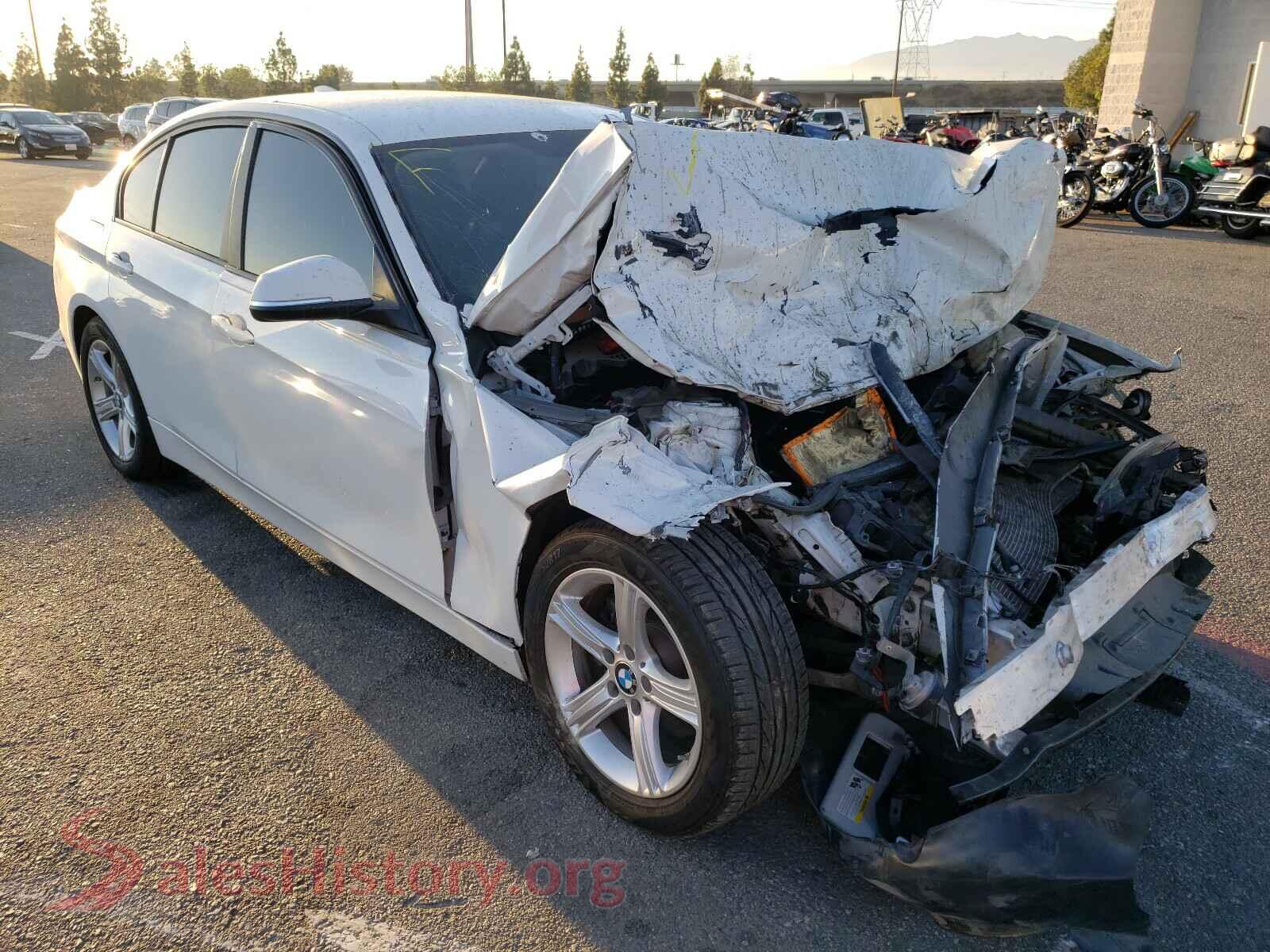2012 BMW 3 SERIES — VIN WBA3A5C54CF257532
