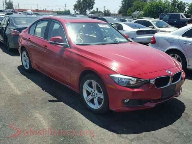 2012 BMW 3 SERIES — VIN WBA3A5C54CF345707