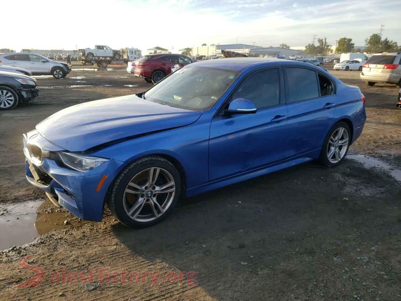 2014 BMW 3 SERIES — VIN WBA3A5C54EJ464700