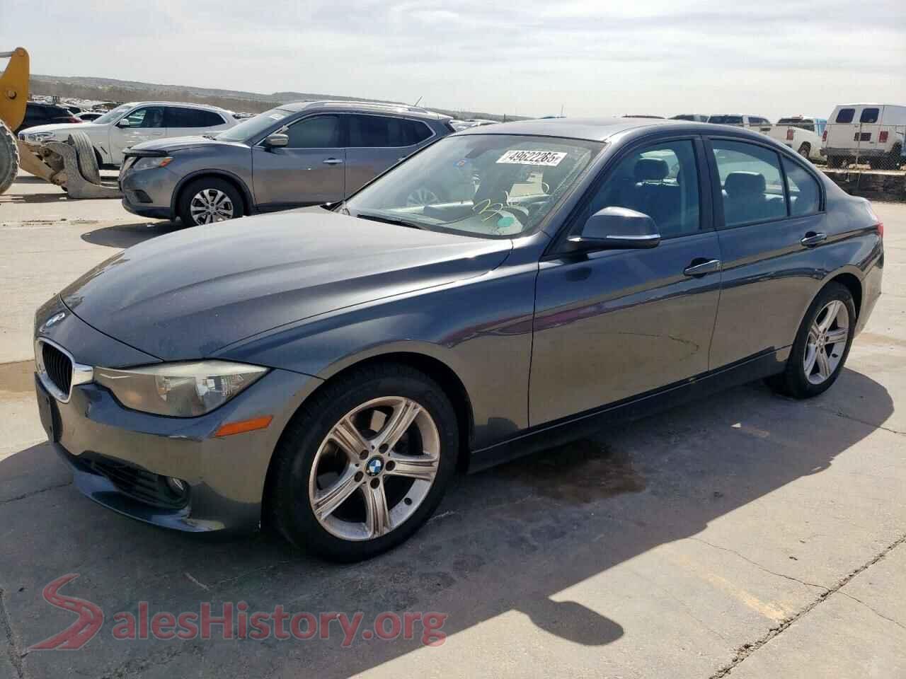 2014 BMW 3 SERIES — VIN WBA3A5C54EJ464891