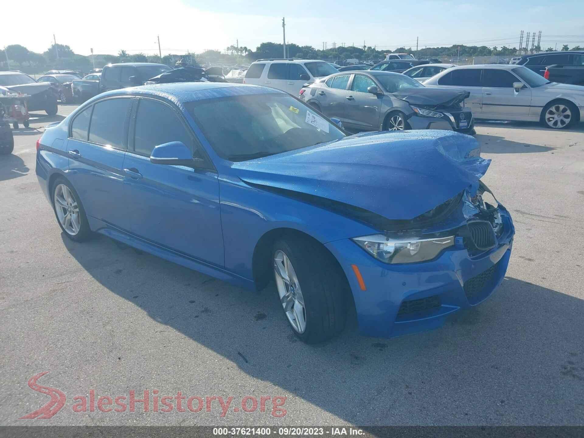 2014 BMW 328 — VIN WBA3A5C54EP603141