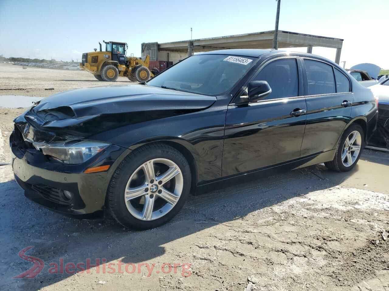 2014 BMW 3 SERIES — VIN WBA3A5C54EP603348