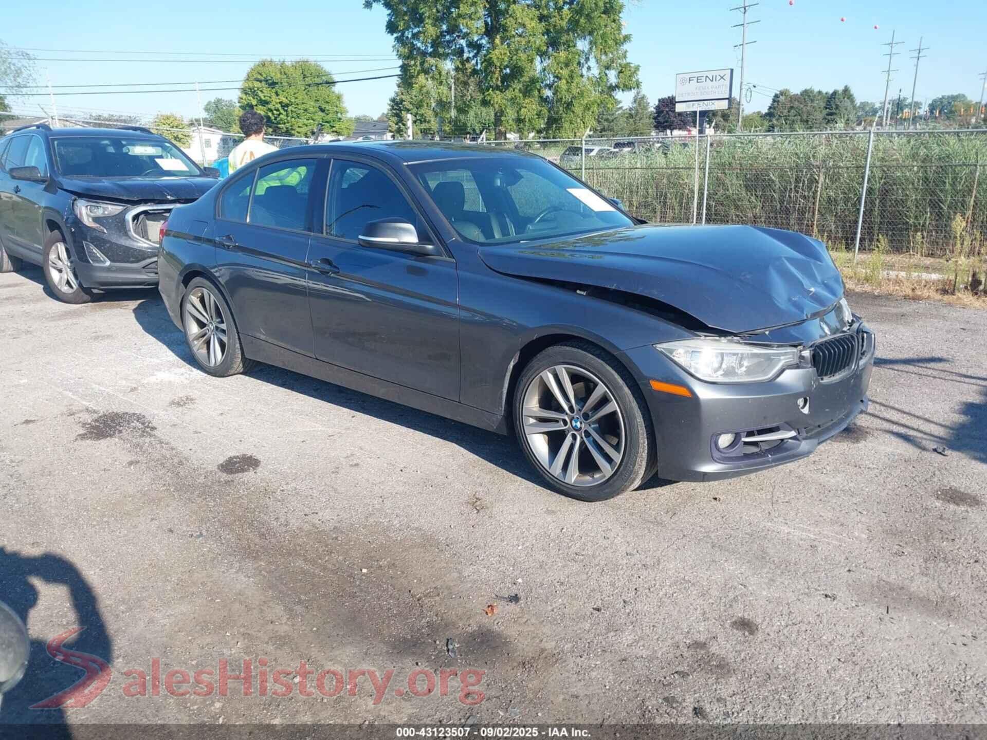 2014 BMW 328I — VIN WBA3A5C54EP603852