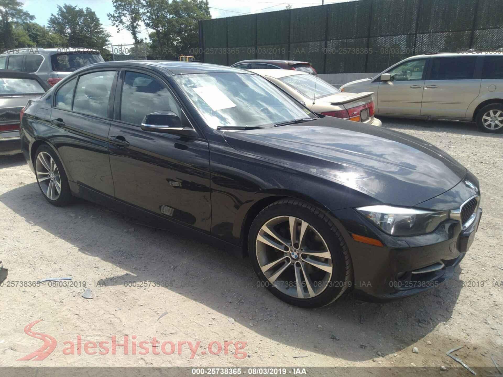 2012 BMW 328 — VIN WBA3A5C56CF256656