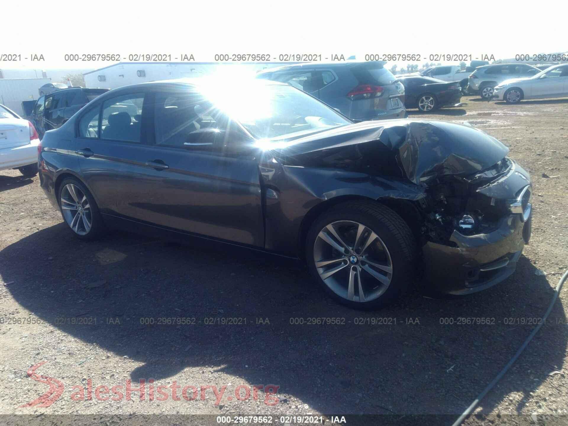 2013 BMW 3 SERIES — VIN WBA3A5C56DF352742