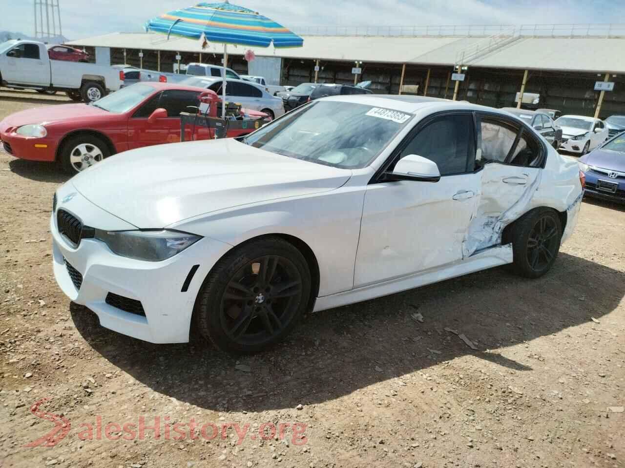 2013 BMW 3 SERIES — VIN WBA3A5C56DJ461036