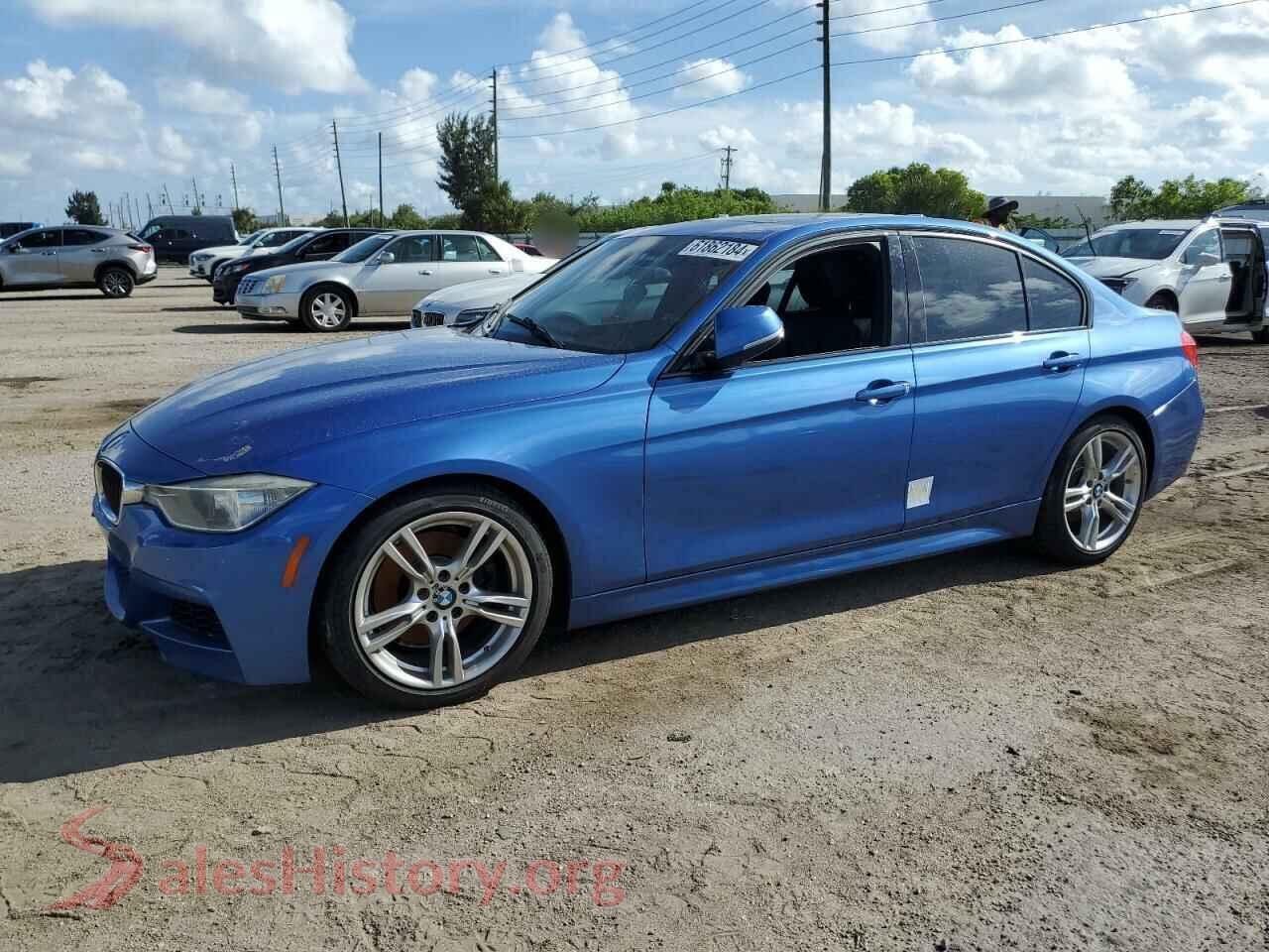 2013 BMW 3 SERIES — VIN WBA3A5C56DJ584688