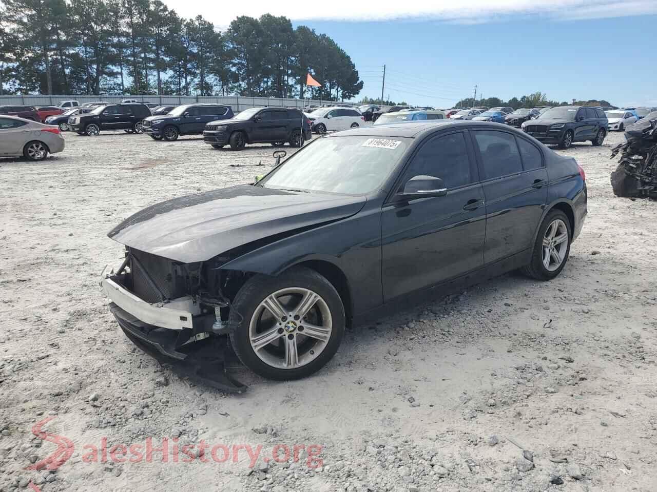 2014 BMW 3 SERIES — VIN WBA3A5C56EJ465489