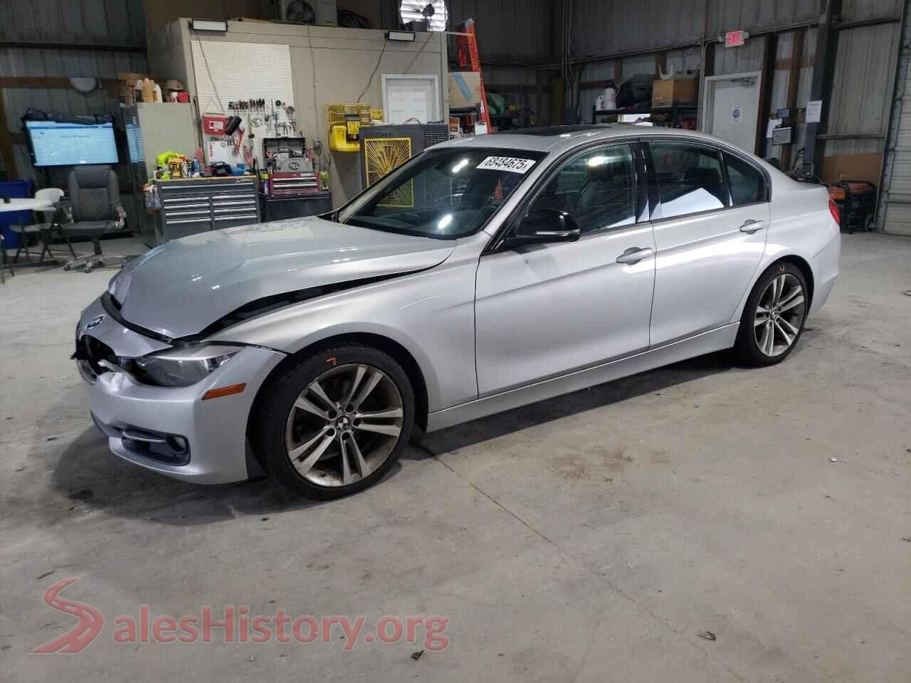 2014 BMW 3 SERIES — VIN WBA3A5C56EJ584921