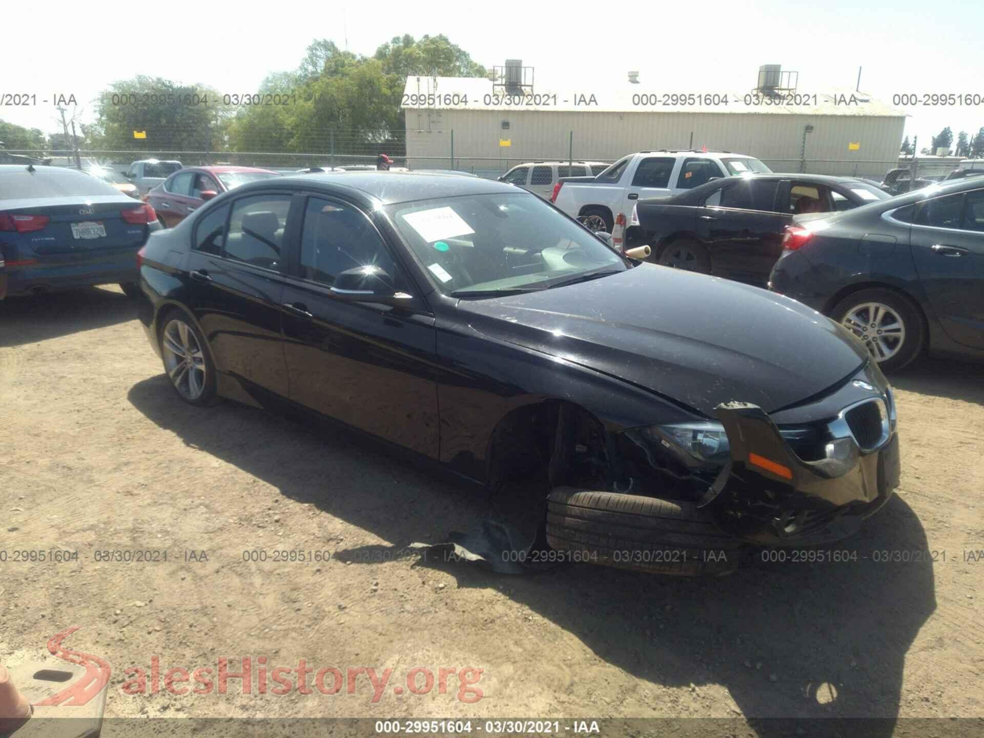 2012 BMW 3 SERIES — VIN WBA3A5C57CF342462