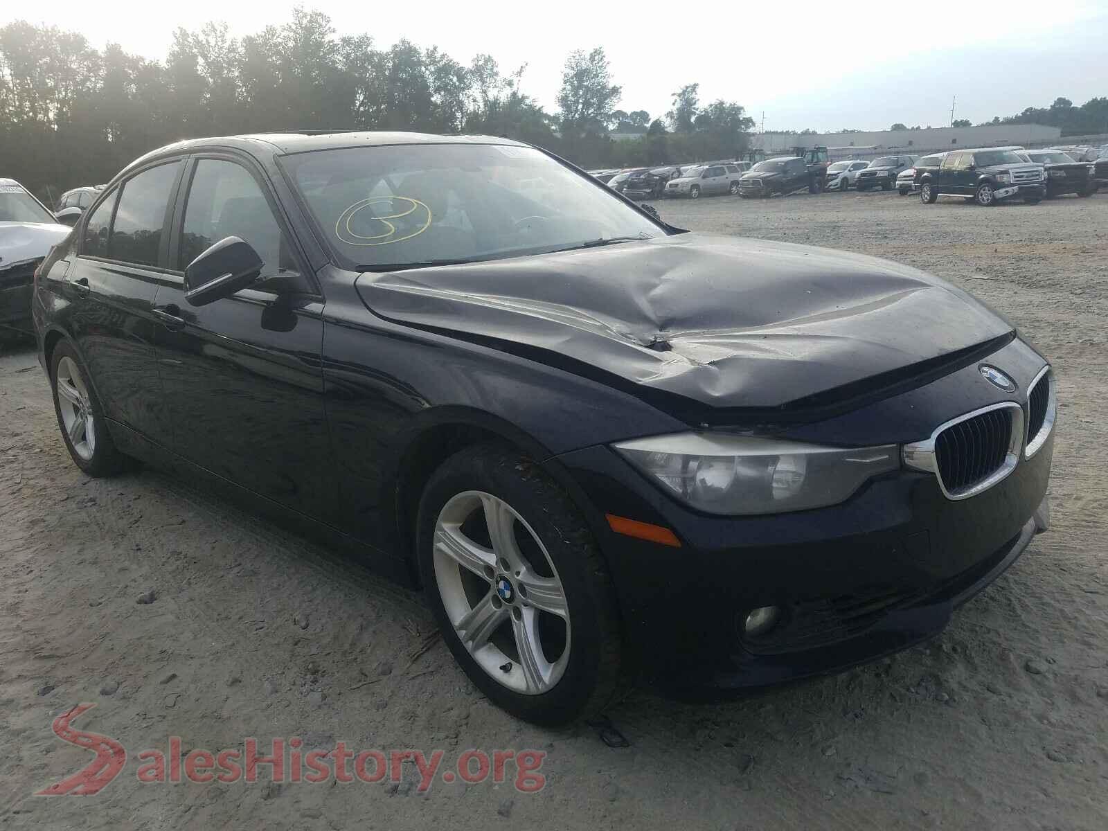 2012 BMW 3 SERIES — VIN WBA3A5C58CF348190