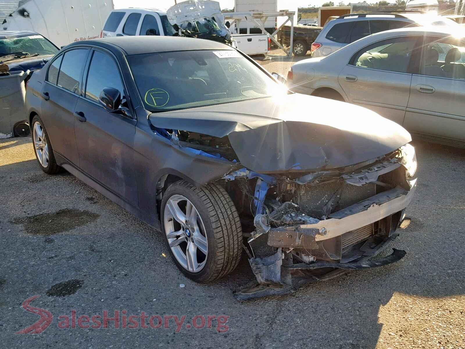 2014 BMW 3 SERIES — VIN WBA3A5C58EJ465526