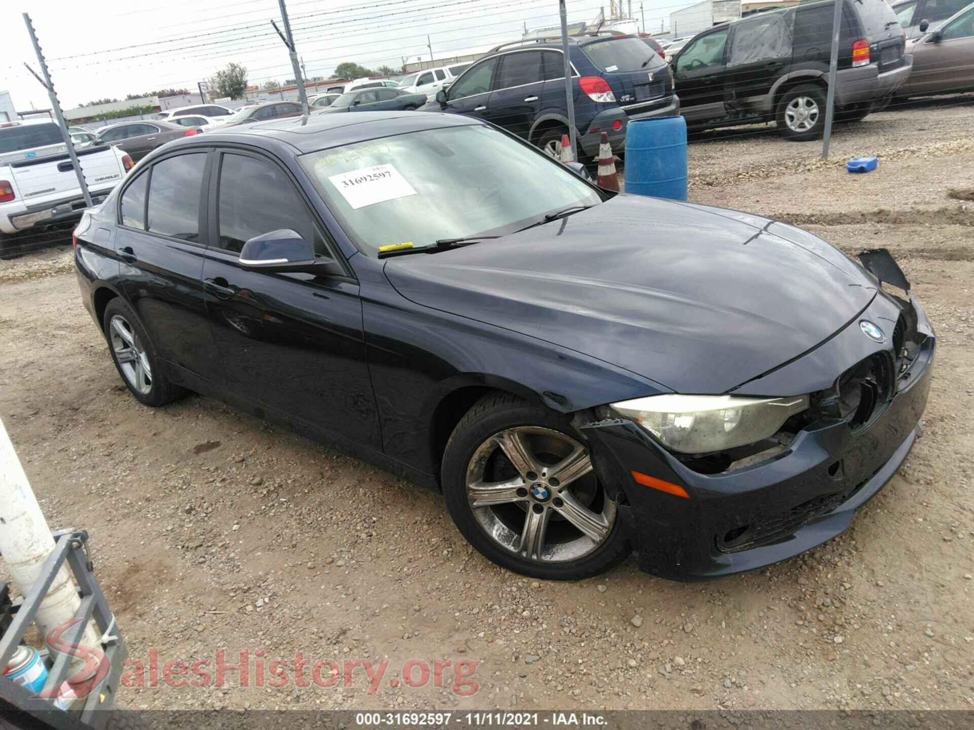 2013 BMW 3 SERIES — VIN WBA3A5C59DF359166