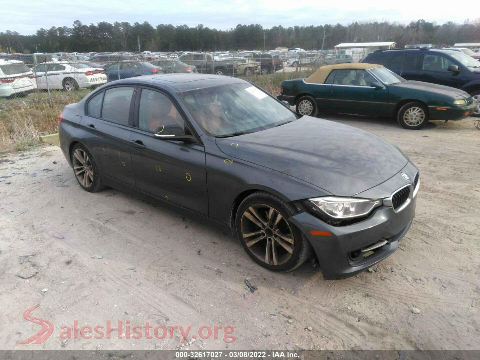 2014 BMW 3 SERIES — VIN WBA3A5C59EJ465423